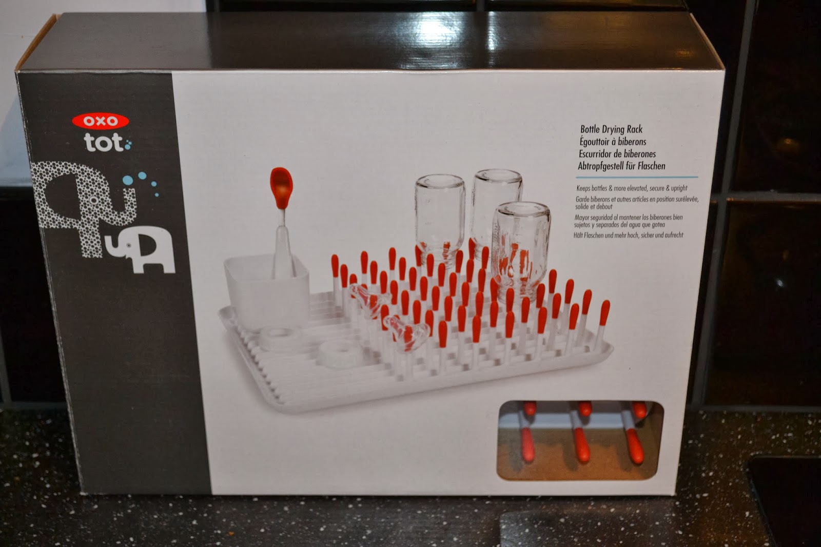 Review - OXO Tot Bottle Drying Rack - Rock and Roll Pussycat