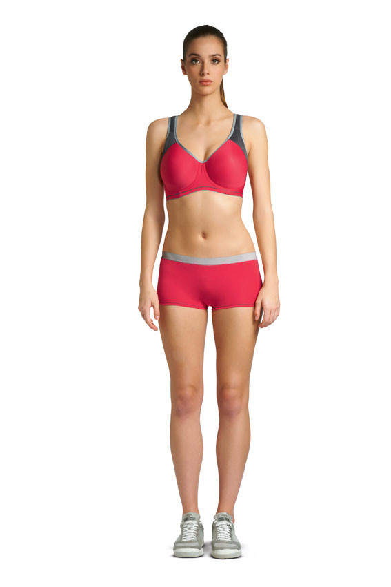 Freya Dynamic Soft Cup Sports Bra Hot Crimson Red