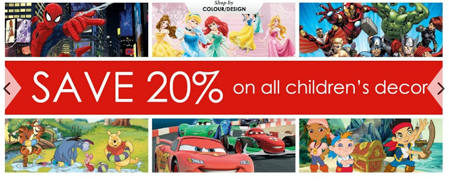 Save 25% on Graham and Brown’s children’s range