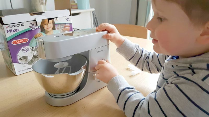 Casdon Little Cook Kenwood Mixer Toy, Stand Mixer Toy