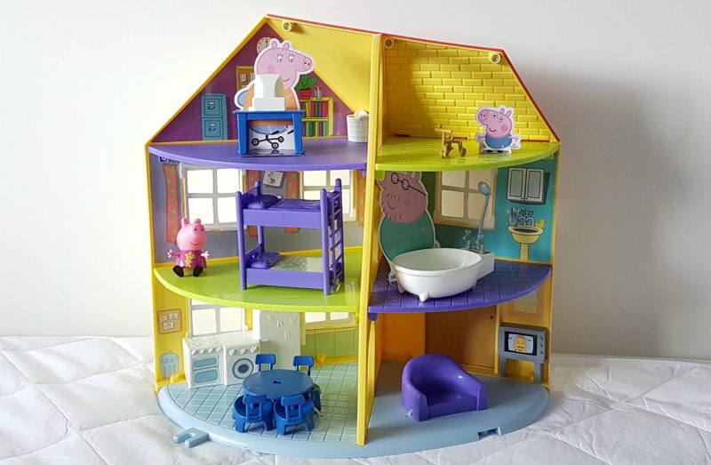 peppa pig family home playset