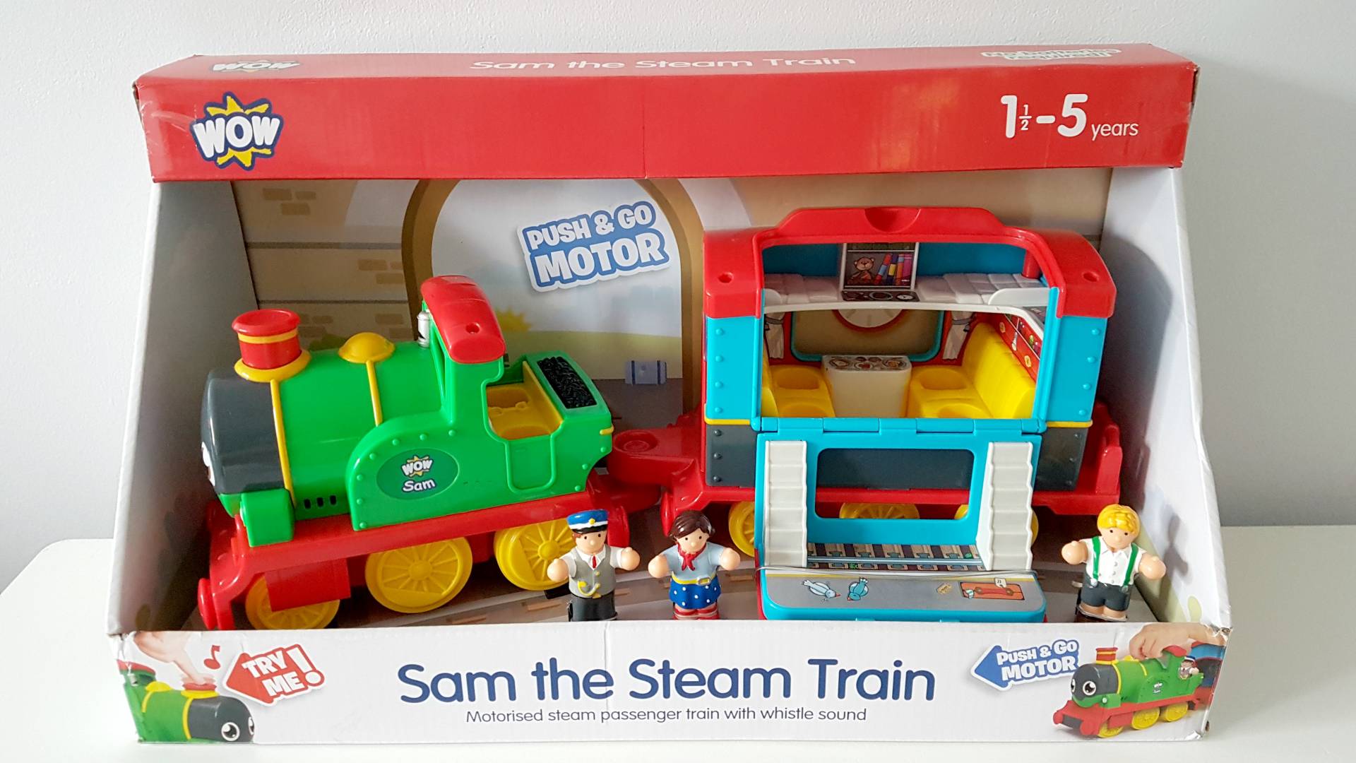 wow sam the steam train