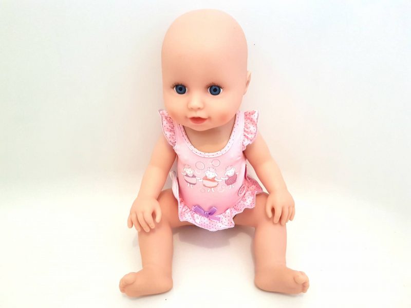 baby annabell swimming doll size