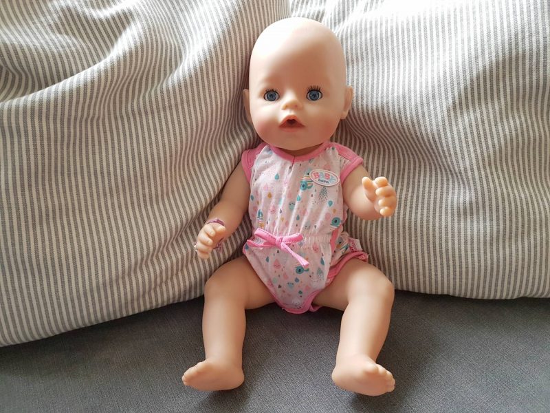 Battery operated baby clearance dolls