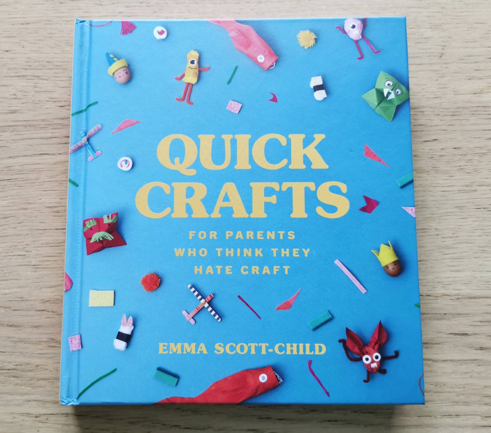 Quick Crafts for Parents Who Think They Hate Craft book review & Giveaway