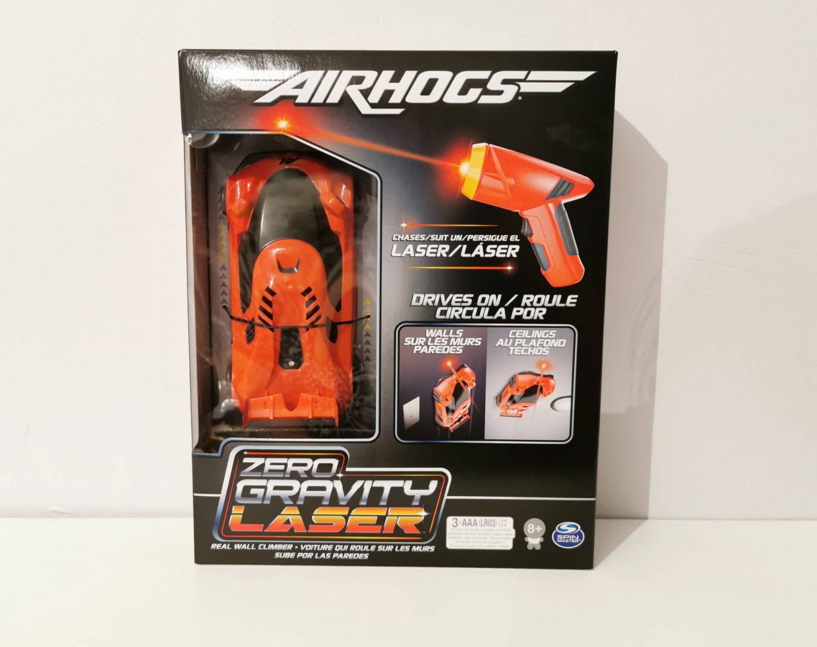 Air hogs zero gravity hot sale laser