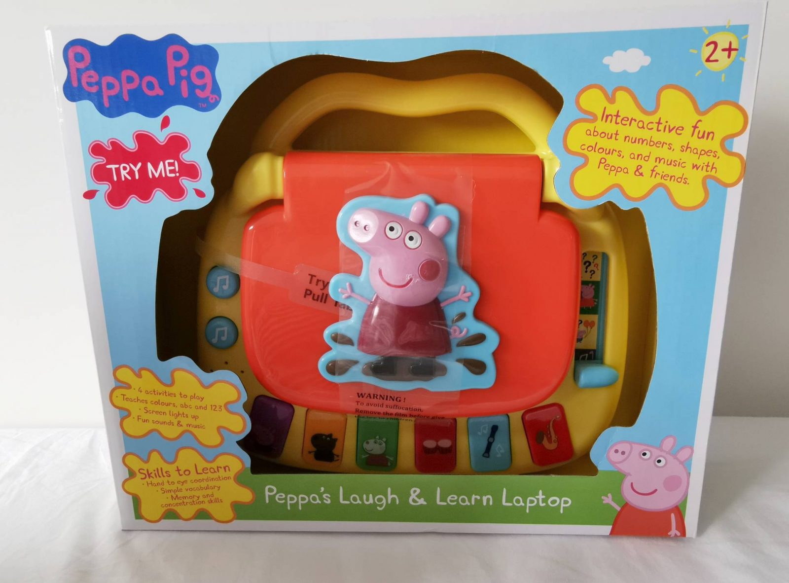 peppa laugh and learn laptop